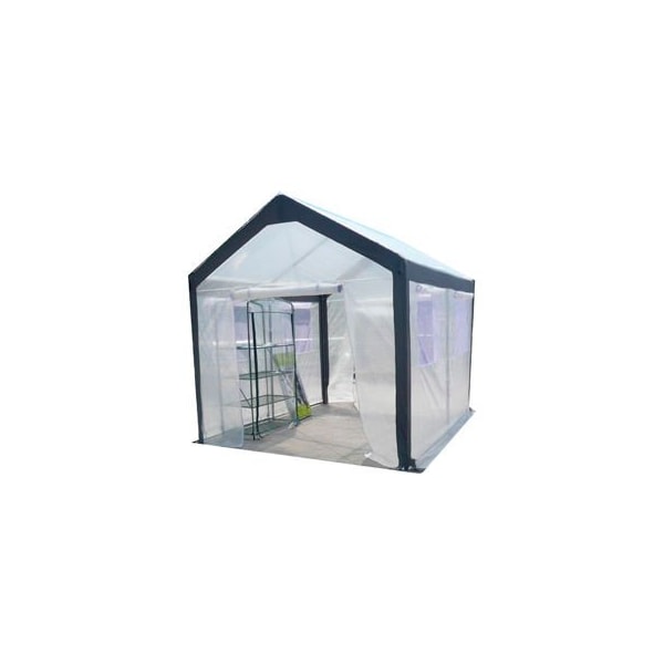 Jewett Cameron Companies Spring Gardener Greenhouse Gable 10'x 20' x 9